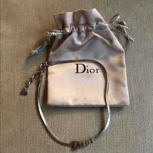 Authentic Christian Dior Choker Necklace